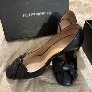 Emporia Armani leather shoe